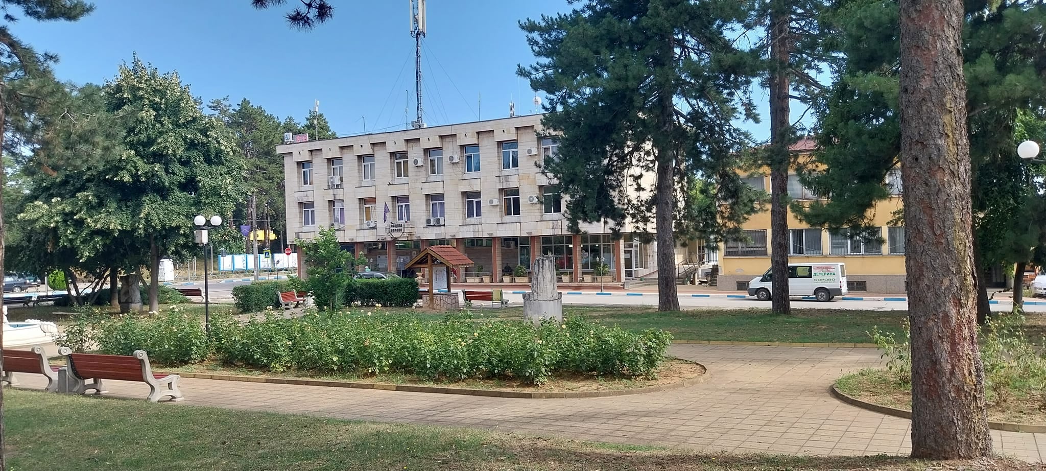 Борово - красива панорама на града